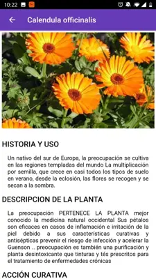 Medicinal plants android App screenshot 6